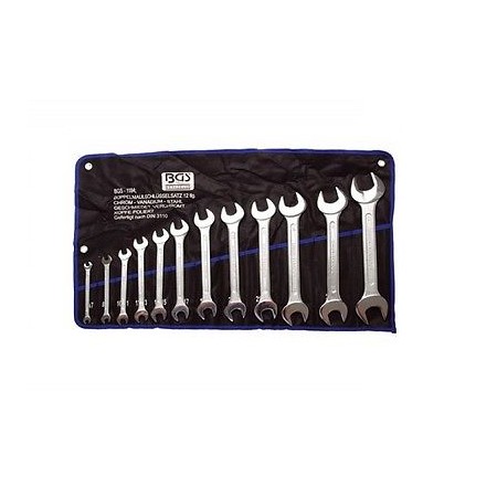 SERIE SET KIT 12 CHIAVI FISSE A FORCHETTA MIS 6-32 FERMEC BGS 1184