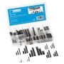 SERIE SET KIT ASSORTIMENTO 120 SPINE ELASTICHE INTERNE PER FORI FERVI 0231