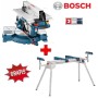 BOSCH GTM12JL + CAVALLETTO GTA2600 SEGA CIRCOLARE DA BANCO COMBINATA TRONCATRICE