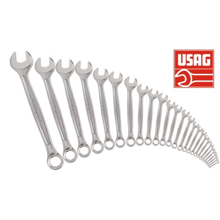 USAG 285 SE26 SERIE SET 26 CHIAVI COMBINATE FISSA E STELLA DALLA 6 ALLA 32 PROF