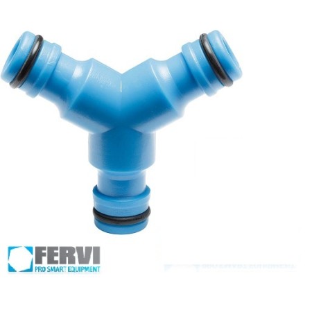 FERVI 0410/16 DEVIATORE A 3 VIE IN ABS PER INNAFFIATORI O TUBI PER GIARDINO