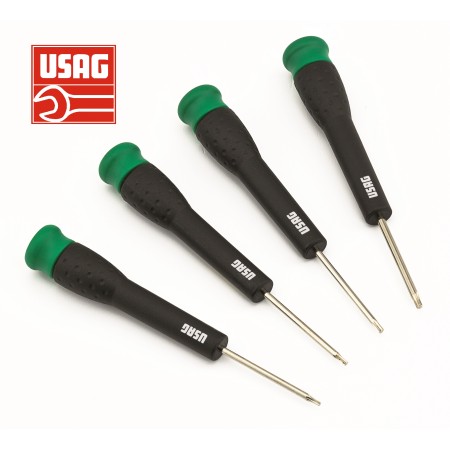 USAG 341 SH4TX SERIE MICRO GIRAVITI DI PRECISIONE TORX TX PER SMARTPHONE TABLET