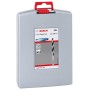 BOSCH SERIE 19 PUNTE DALLA  1 ALLA 10 mm RULLATE PER FERRO HSS POINT TEQ