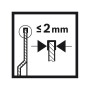 BOSCH AIZ 32 RT5 CT STARLOCK LAMA IN METALLO PER SEGA A IMMERSIONE PER MALTA