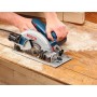 BOSCH GKS 190 SEGA CIRCOLARE A DISCO 190 + GUIDA PARALLELA + DISCO PER LEGNO + ADATTATORE D'ASPIRAZIONE