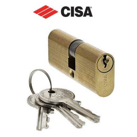 CISA 08210 CILINDRI CILINDRO PER PORTA PORTE OVALE DOPPIO DA INFILARE