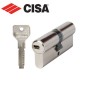 CISA 0E300 CILINDRI PROFILO EUROPEO ASIX CILINDRO SAGOMATO NICHELATO DA INFILARE