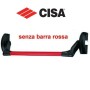 CISA 59001 MANIGLIONE ANTIPANICO FAST PUSH SCROCCO LATERALE 1 UN PUNTO CHIUSURA