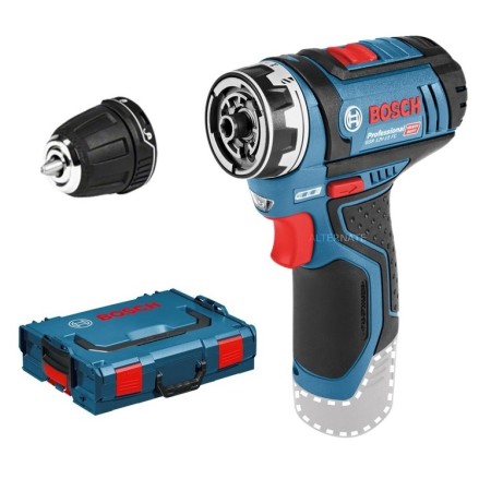 BOSCH GSR 12V-15FC TRAPANO AVVITATORE VALIGETTA L-BOXX ATTACCO MANDRINO GFA 12-B