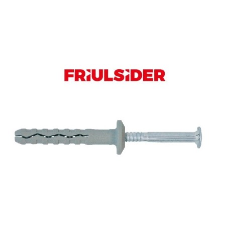 FRIULSIDER TBB TASSELLO PREMONTATO BORDO PIATTO CON VITE ZINCATA POZIDRIVE