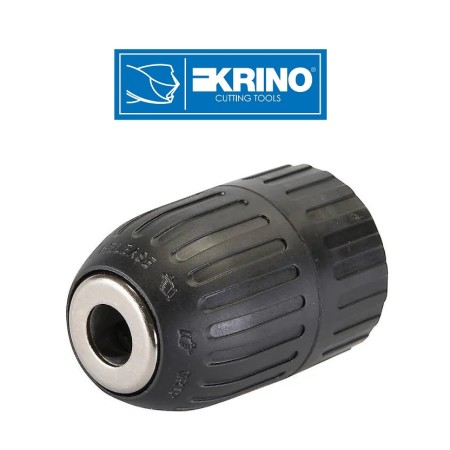 KRINO 28058 MANDRINO AUTOSERRANTE 3/8" NO CHIAVE PER ELETTROUTENSILI REVERSIBILI