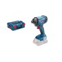 BOSCH GDR 18V-160 AVVITATORE A MASSA BATTENTE IN VALIGETTA L-BOXX SENZA BATTERIA