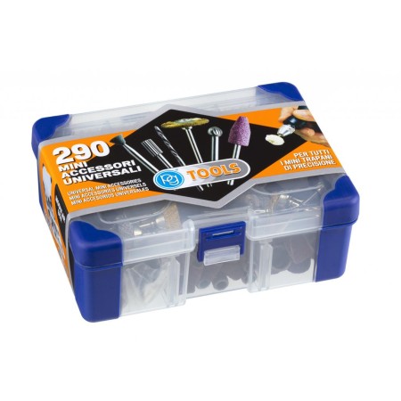 PG ACCESSORI PER MINI TRAPANO UNIVERSALE TOOLS KIT 290 A SET 290 PEZZI ASSORTITI