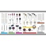 PG ACCESSORI PER MINI TRAPANO UNIVERSALE TOOLS KIT 290 A SET 290 PEZZI ASSORTITI