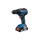 BOSCH TRAPANO A PERCUSSIONE E SMERIGLIATRICE 18V KIT GSB + GWS 2 BATTERIE 4Ah