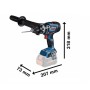 BOSCH GSB 18V-150C TRAPANO AVVITATORE PERCUSSIONE BITURBO BRUSHLESS 150 Nm