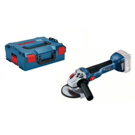 BOSCH GWS 18V-10 BRUSHLESS SMERIGLIATRICE ANGOLARE A BATTERIA IN VALIGETTA 115MM