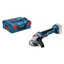 BOSCH GWS 18V-10 BRUSHLESS SMERIGLIATRICE ANGOLARE A BATTERIA IN VALIGETTA 115MM