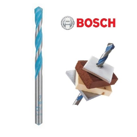 BOSCH CYL-9 PUNTA MULTICOSTRUCTION PUNTE BLU PER LEGNO PIASTRELLE CALCESTRUZZO