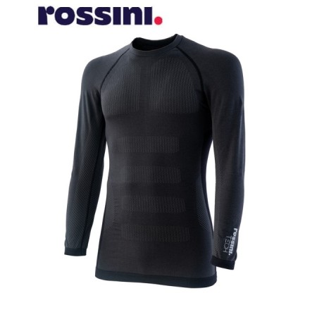 ROSSINI HH072 MAGLIA TERMICA T-SHIRT MANICA LUNGA THERMO ACTIVE CON GIROCOLLO