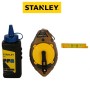 STANLEY 0-47-465 SET TRACCIATORE POWERWINDER 30MT +POLVERE BLU 115GR+LIVELLA