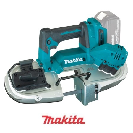 MAKITA SEGA A NASTRO A BATTERIA 18V 66MM 490W IN CARTONE SENZA BATTERIE DPB183Z