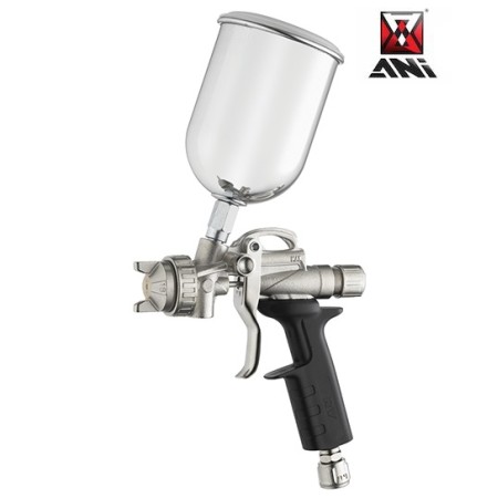 ANI RV/S PISTOLA AEROGRAFO PER VERNICIATURA INDUSTRIALE ARIA COMPRESSA CON TAZZA