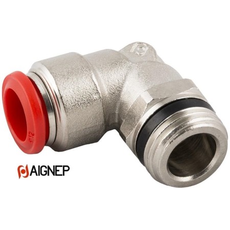 AIGNEP RACCORDO ARIA COMPRESSA ORIENTABILE A L MASCHIO INNESTO RAPIDO 50111