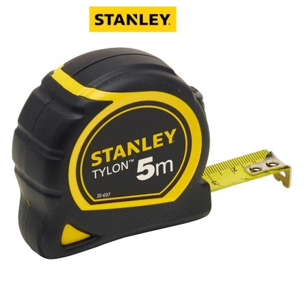 STANLEY TYLON 5 MT FLESSOMETRO METRO TASCABILE PROFESSIONALE NASTRO 19 MM