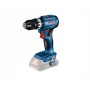 BOSCH GSB 18V-45 TRAPANO A BATTERIA AVVITATORE PERCUSSIONE 2 BATTERIE 2Ah VALIGE