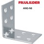 FRIULSIDER PIASTRINA AD ANGOLO NERVATA ANG-N6 ZINCATO 30X30X30 STAFFE CONF 50 PZ