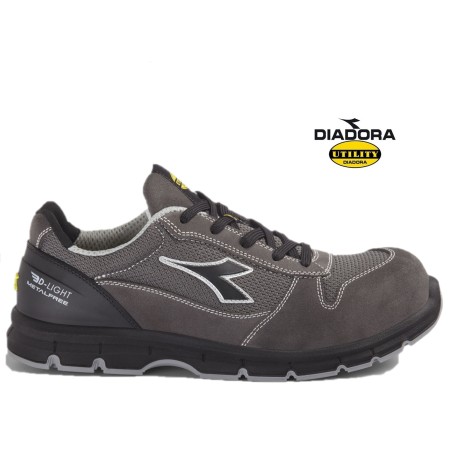 DIADORA UTILITY SCARPE DA LAVORO ANTINFORTUNISTICHE RUN TEXT METAL FREE S1PL ESD