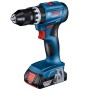 BOSCH TRAPANO A BATTERIA GSB 18V-45 AVVITATORE CON PERCUSSIONE 3 BATTERIE 4 Ah PROCORE