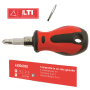 LTI GIRAVITE A CROCE E TAGLIO NANO CORTO CACCIAVITE GIRAVITI 5 IN 1 65006030