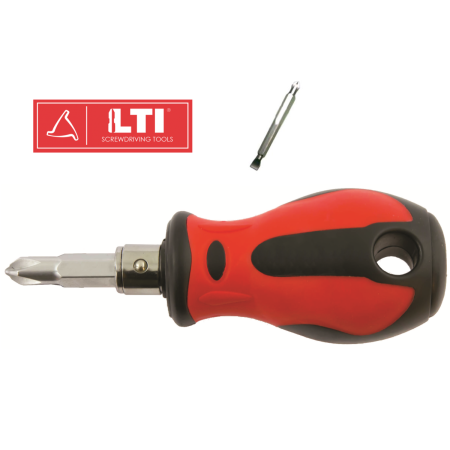 LTI GIRAVITE A CROCE E TAGLIO NANO CORTO CACCIAVITE GIRAVITI 5 IN 1 65006030