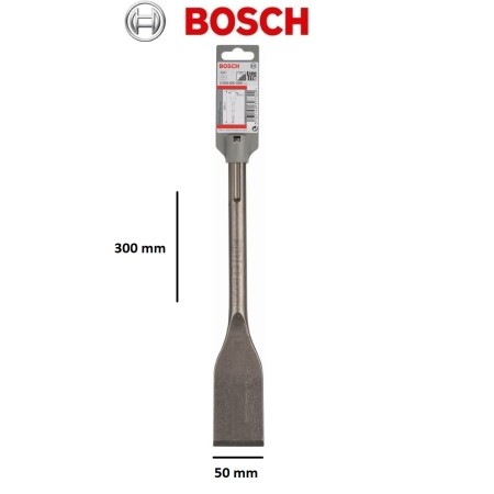 BOSCH SCALPELLO PER PIASTRELLE PER MARTELLI DEMOLITORI SDS MAX L 300 X 50 mm