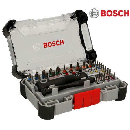 BOSCH SET BIT INSERTI DI PRECISIONE E PER AVVITATORE TRAPANO IN CUSTODIA 42 PZ