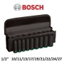 BOSCH SERIE CHIAVI A BUSSOLA LUNGHE MACCHINA ESAGONALI 1/2" PRO IMPACT 9 PZ