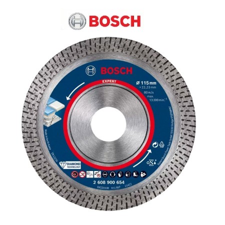 BOSCH DISCO DIAMANTATO PER CERAMICA PIASTRELLA EXPERT HARD CERAMIC 115