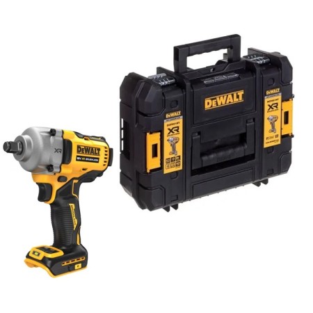 DEWALT AVVITATORE AD IMPULSI A BATTERIA 18V 812NM IN VALIGETTA DCF891NT-XJ