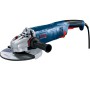 BOSCH SMERIGLIATRICE ANGOLARE 2400 W CON CUFFIA DI ASPIRAZIONE GWS 24-230 JZ + GDE 230 FC-S