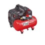 FINI SILTEK S/6 COMPRESSORE ARIA SILENZIATO 59Db ELETTRICO PORTATILE 6 L 8 BAR