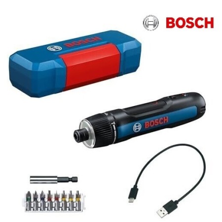 BOSCH GO AVVITATORE A BATTERIA RICARICABILE 3,6V CON BIT 1/4