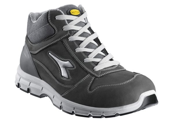 SCARPE ANTINFORTUNISTICHE ALTE DIADORA UTILITY RUN HI GRIGIO CASTELL CASTLE ROCK - immagine 3