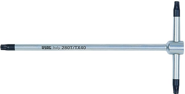 CHIAVI CHIAVE A T CON IMPRONTA TORX TX USAG 280 TTX PROFESSIONALI - immagine 5