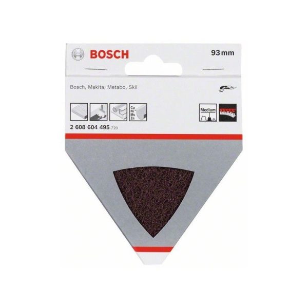 BOSCH PANNO IN FELTRO 93 mm X LUCIDARE E RIMUOVERE SPORCO E DEPOSITI 2608604495 - immagine 3