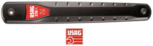 USAG 236 K PROLUNGA RINVIO A CATENA IN ALLUMINIO ATTAC 1/2 1/4 PER SPAZI STRETTI - immagine 12