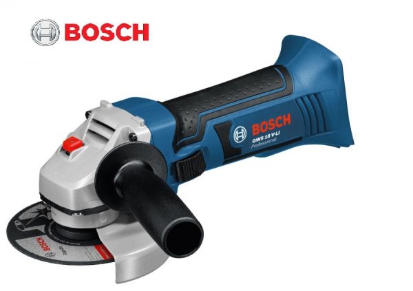 BOSCH GWS 18-125 V-LI SMERIGLIATRICE ANGOLARE A BATTERIA IN VALIGETTA 2 BAT 4 Ah - immagine 3