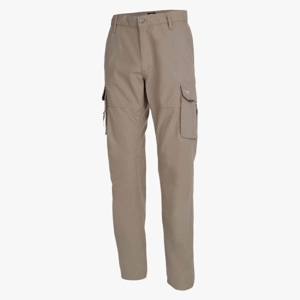 DIADORA UTILITY WIN II ISO PANTALONE PANTALONI CARGO DA LAVORO ESTIVI BEIGE - immagine 7