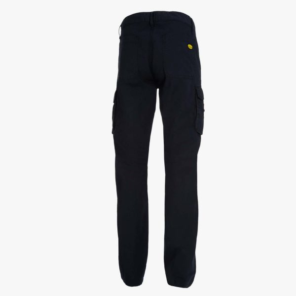 DIADORA UTILITY WIN II ISO PANTALONE PANTALONI CARGO DA LAVORO ESTIVI BLU NAVY - immagine 3